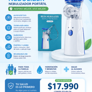 NEBULIZADOR PORTATIL